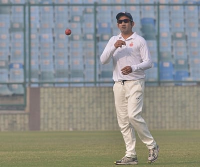 New Delhi: Indian cricketer Gautam Gambhir during a Ranji Trophy match between Delhi and Andhra, which is his last match after he announced his retirement from all forms of cricket on Tuesday; at Feroz Shah Kotla stadium in New Delhi, on Dec 6, 2018. (Photo: IANS)
