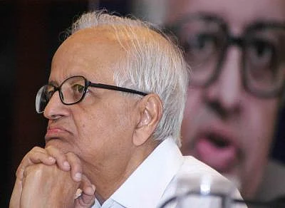 Former Reserve Bank of India Governor Bimal Jalan. (Photo: IANS)
