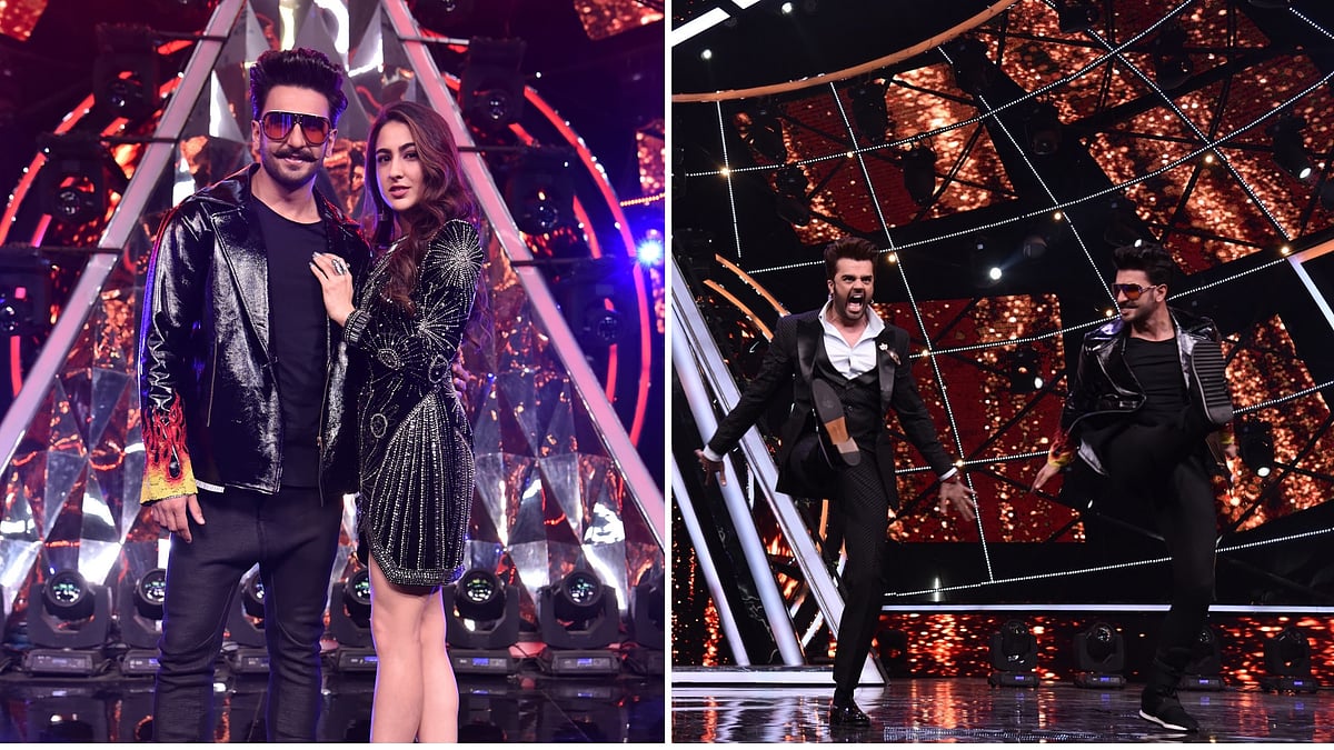 Team ‘Simmba’ came to promote their film on the sets of ‘Indian Idol’.