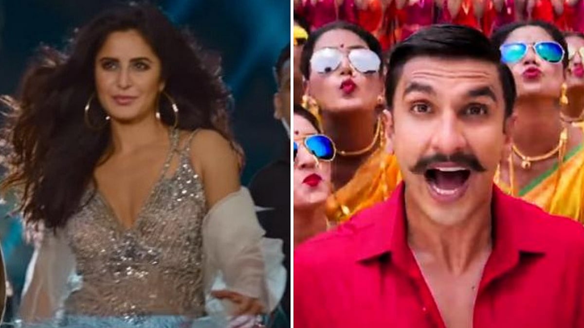 Katrina Kaif and Ranveer Singh star in <i>Zero</i> and <i>Simmba</i>, respectively.