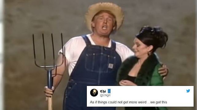 Talk about a hilarious throwback!