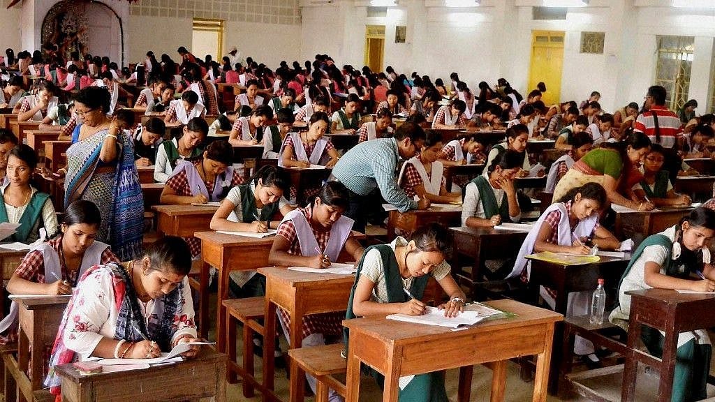 Representational image of students appearing for exams.&nbsp;