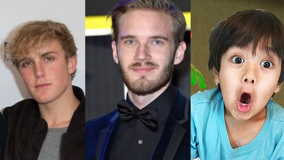It’s raining millions for these YouTube stars.&nbsp;