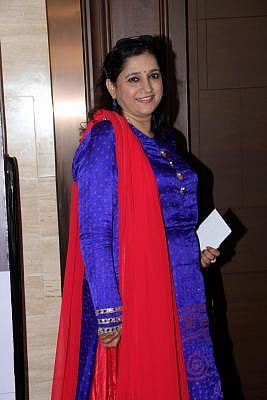 Mumbai: Singer Kavita Seth during the charity event, Be with Beti, to celebrate International Women`s Day, in Mumbai, on March 8, 2015. (Photo: IANS)