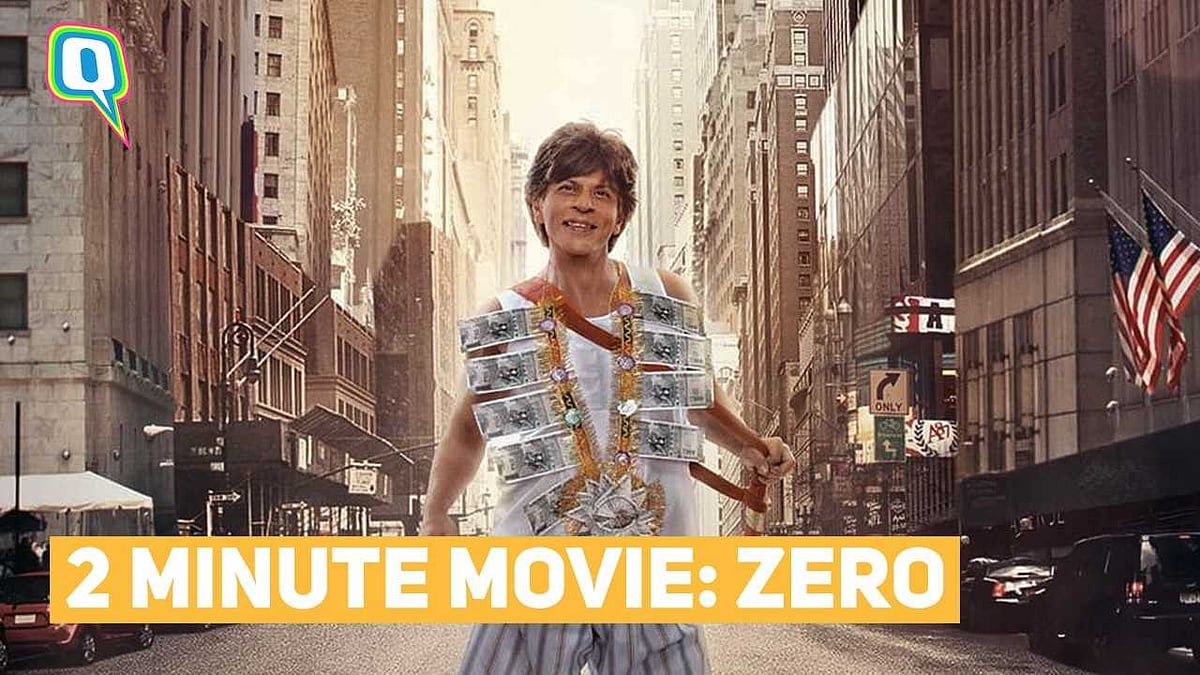 Watch the honest review of ‘Zero’ in two minutes.