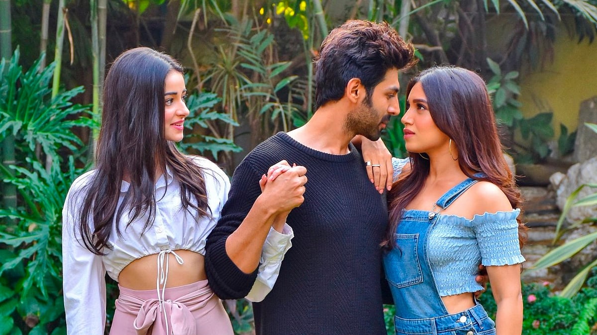 Ananya Panday, Kartik Aaryan and Bhumi Pednekar will star in the remake of <i>Pati, Patni Aur Woh.</i>