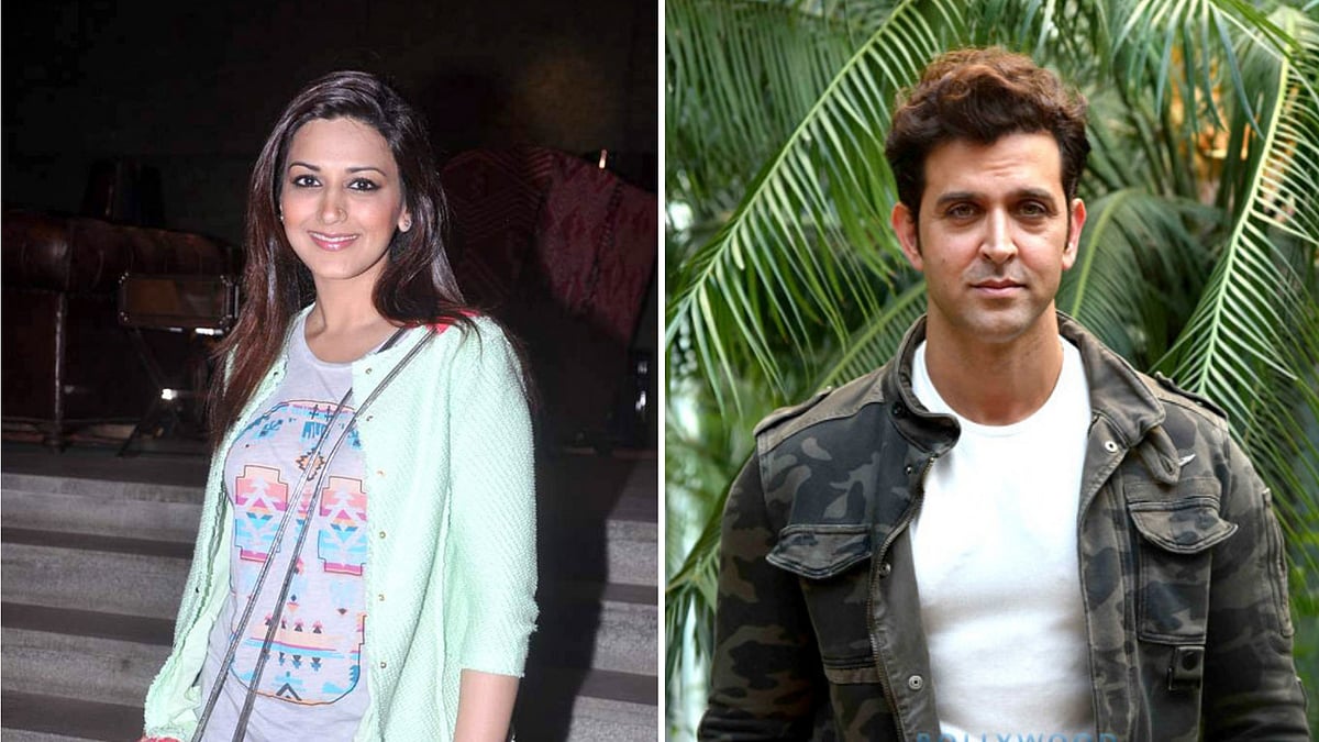 Sonali Bendre wishes Hrithik Roshan.