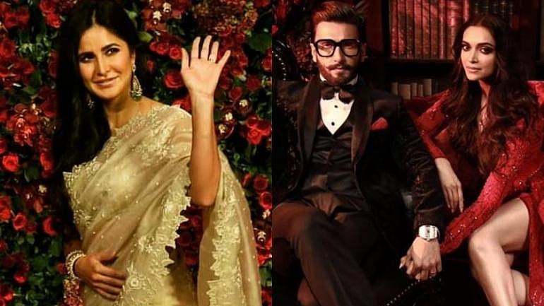 Katrina Kaif at Ranveer Singh and Deepika Padukone’s wedding reception.
