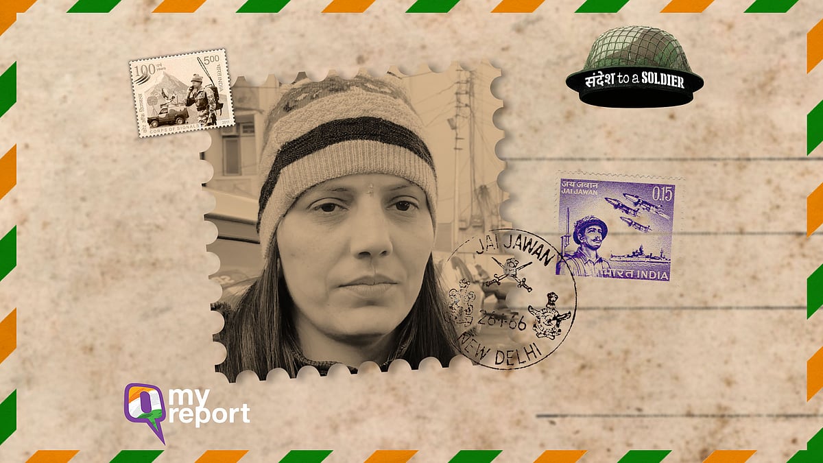 Dear soldier, I respect you.