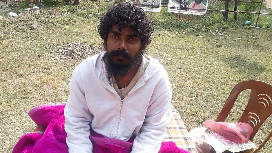 Brahmachari Atmabodhanand is accusing the current government that its letting the river die, and doing nothing to conserve it.
