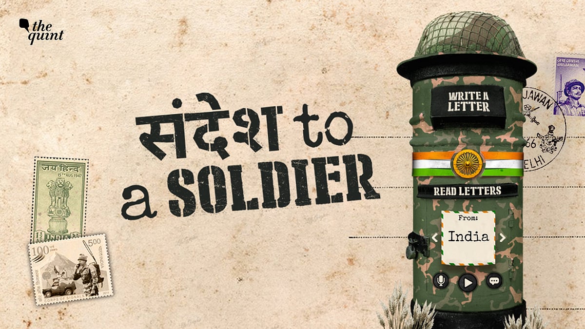 Have a ‘sandesh’ for Indian soldiers? Send a letter or read messages from fellow Indians via this interactive microsite.