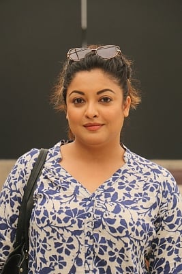 Mumbai: Actress Tanushree Dutta during a media interaction to promote M2 campaign in Mumbai on Sept 27, 2018. (Photo: IANS)