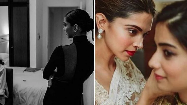 Deepika Padukone at friend Srila Rao’s wedding.