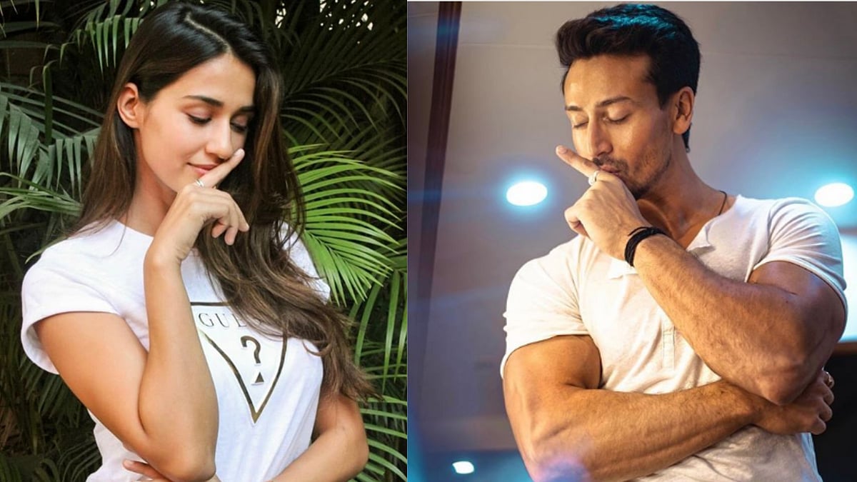 Disha Patani and Tiger Shroff.&nbsp;