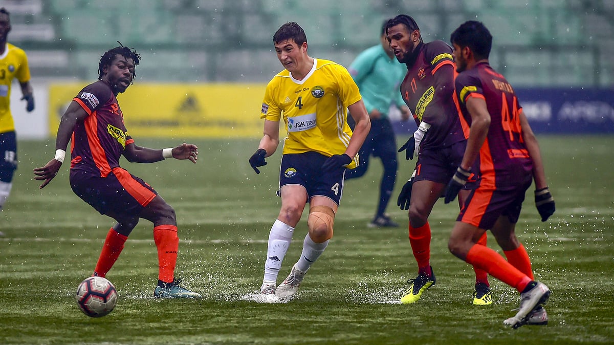 Real Kashmir should have taken the lead in the first half but Krizo missed several easy chances to put his side ahead.