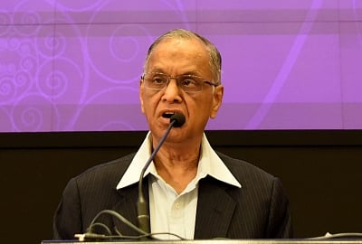 Infosys co-founder NR Narayana Murthy. (Photo: IANS)