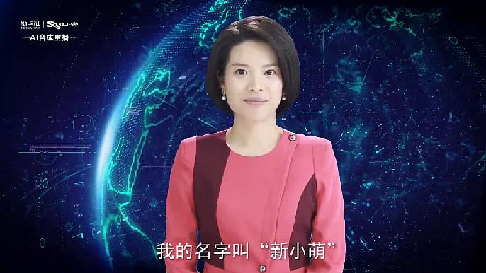 The world’s first female AI news anchor will be called Xin Xiaomeng