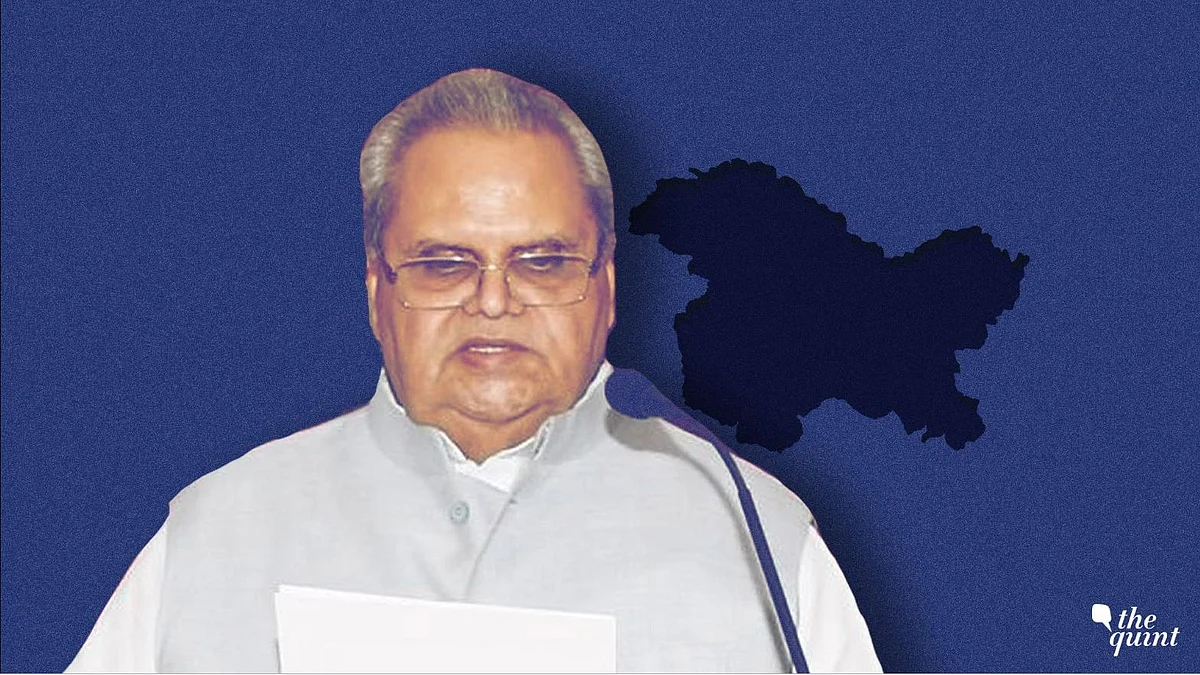 J&amp;K Governor Satya Pal Malik.