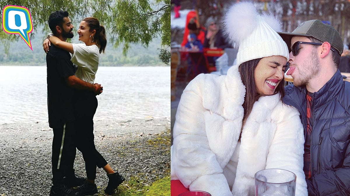 ‘Virushka’&nbsp; and ‘Nickyanka’ give us #goals with their candids.