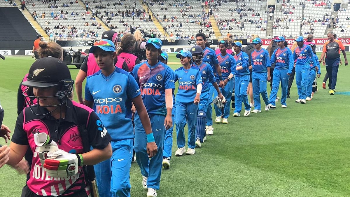 New Zealand beat the Indian women by four wickets.