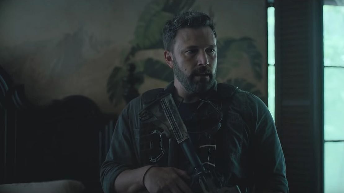 Ben Affleck in <i>Triple Frontier.</i>