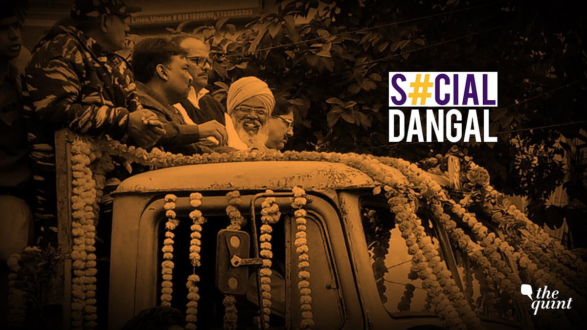 BJP MP Sakshi Maharaj was seen waving from the vehicle carrying mortal remains of a one of the soldiers killed in the attack. 