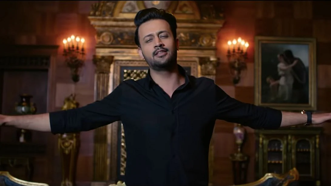 Atif Aslam in <i>Baarishein, </i>a single produced by T-Series.