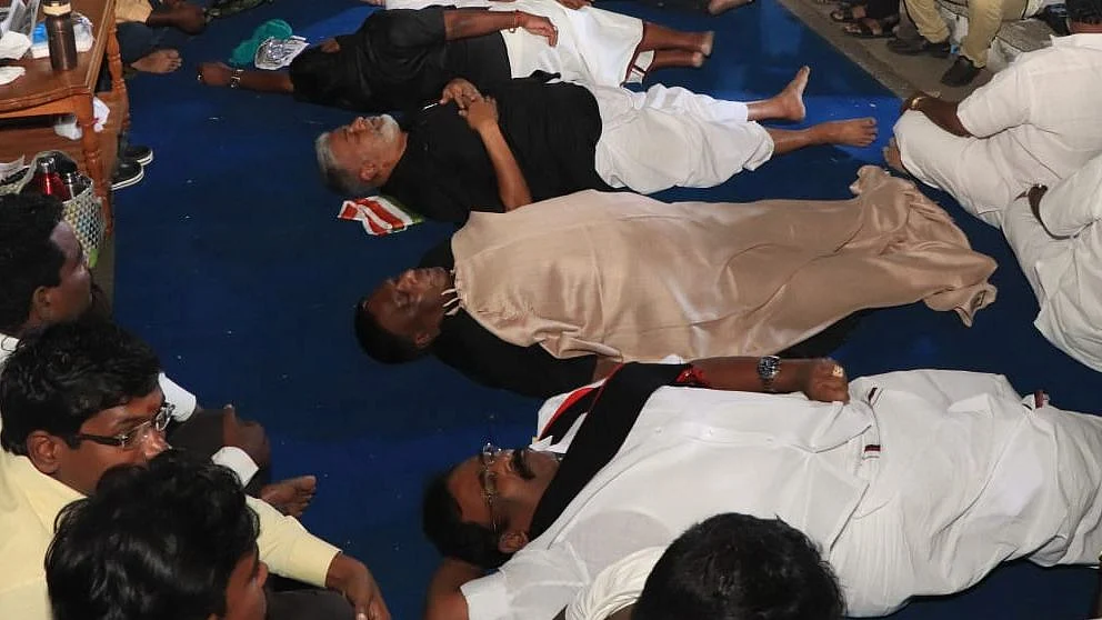 Narayanaswamy is demanding that Bedi accord sanction for 39 government proposals, including a free rice scheme.
