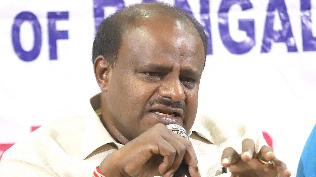 Karnataka CM HD Kumaraswamy.&nbsp;