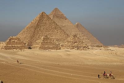 Giza Pyramids in Giza Governorate, Egypt. (Xinhua/Ahmed Gomaa/IANS)