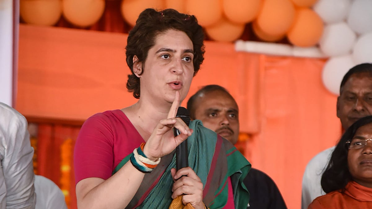 Congress General Secretary UP (East) Priyanka Gandhi Vadra.