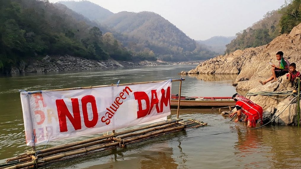 -Local communities continue to protest against Chinese-backed projects on the Mekong. 