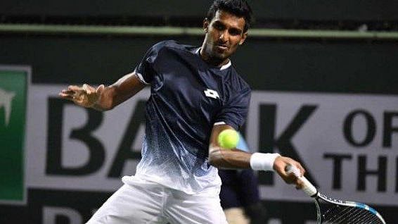 India’s Prajnesh Gunneswaran stunned world number 18 Nikoloz Basilashvili to enter the third round at the ATP 1000 Indian Wells Masters in California.