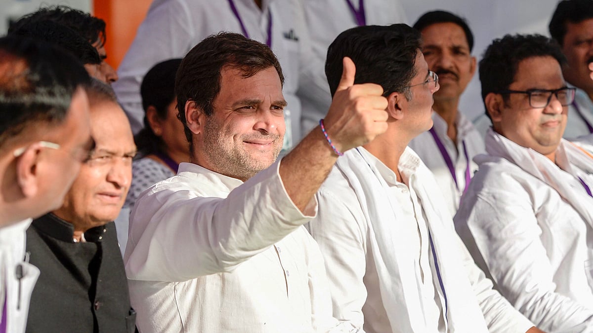 Congress President Rahul Gandhi.