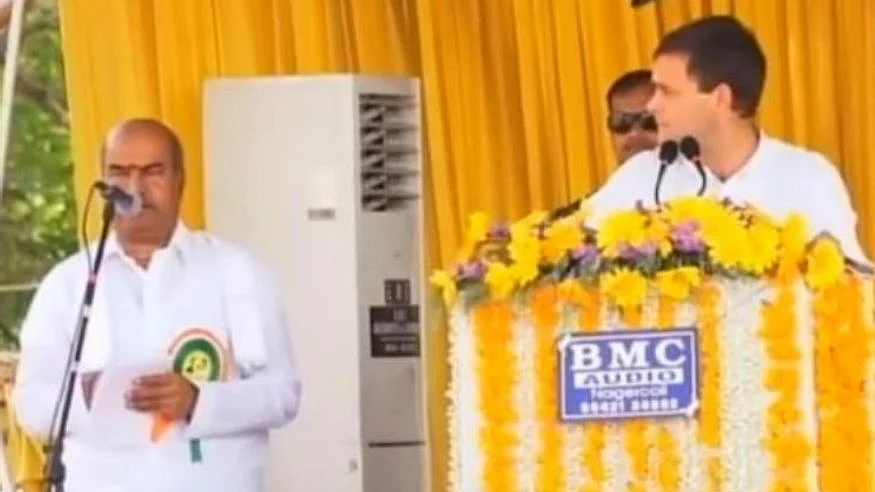 Congress leader Thangkabalu provided his translation services, albeit with a generous dose of modifications, alterations and exaggerations.