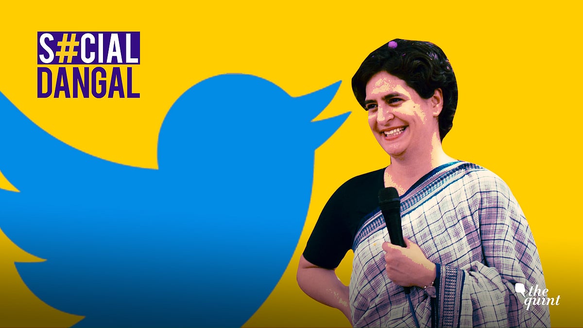 Priyanka Gandhi joined Twitter on 11 February.&nbsp;
