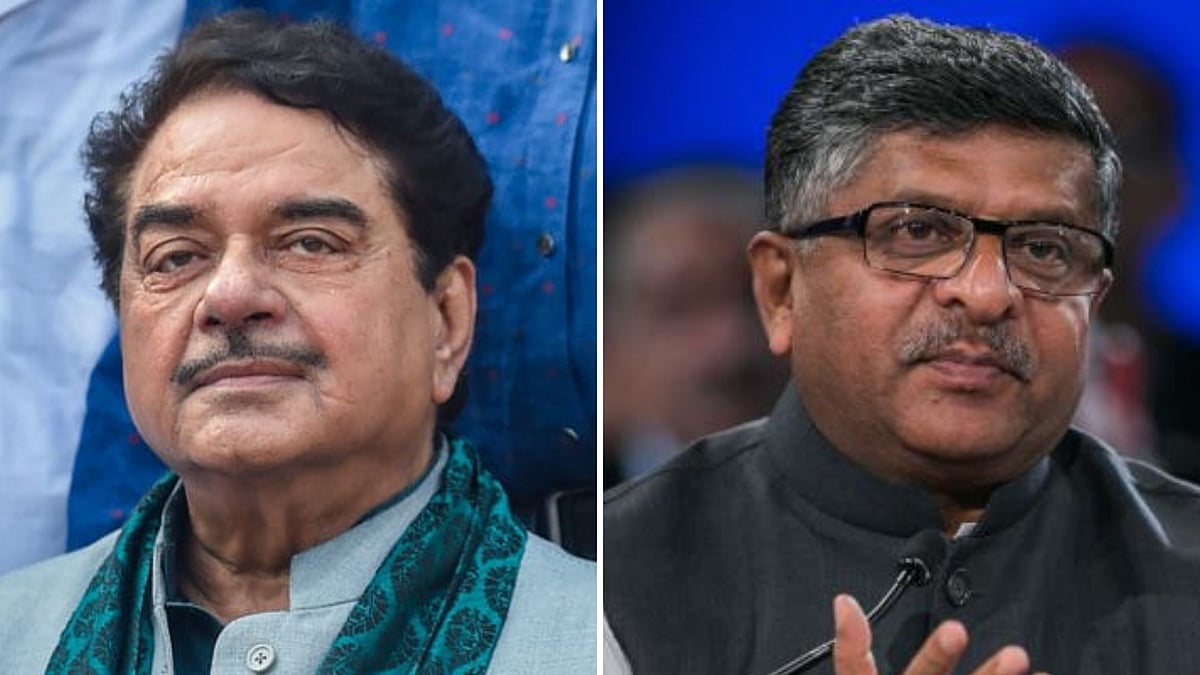 Shatrughan SInha and RS Prasad.