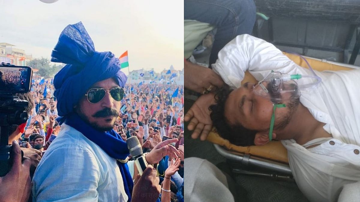 Right before being taken to hospital, Azad had said that this was an attack on Dalits by the Yogi Adityanath-led Uttar Pradesh government.