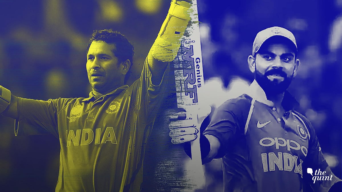 Sachin Tendulkar has inspired an entire generation of Indian cricketers, including current Indian skipper Virat Kohli.