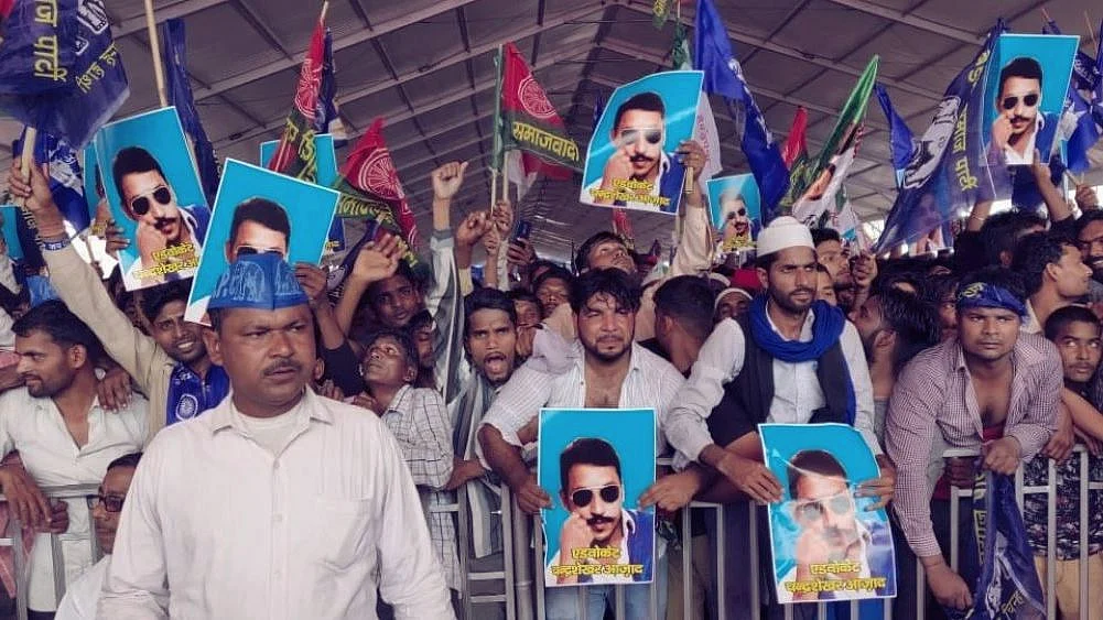 The Bhim Army is not a part of the coalition that was holding the rally.