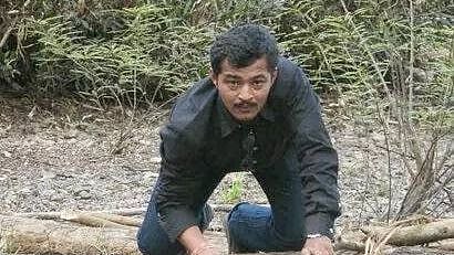 File photo of former TV9 Kannada journalist Kiran Shanbhag.