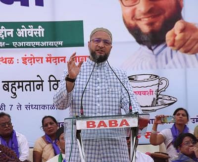 All India Majlis-e-Ittehadul Muslimeen (AIMIM) chief Asaduddin Owaisi. (Photo: IANS)