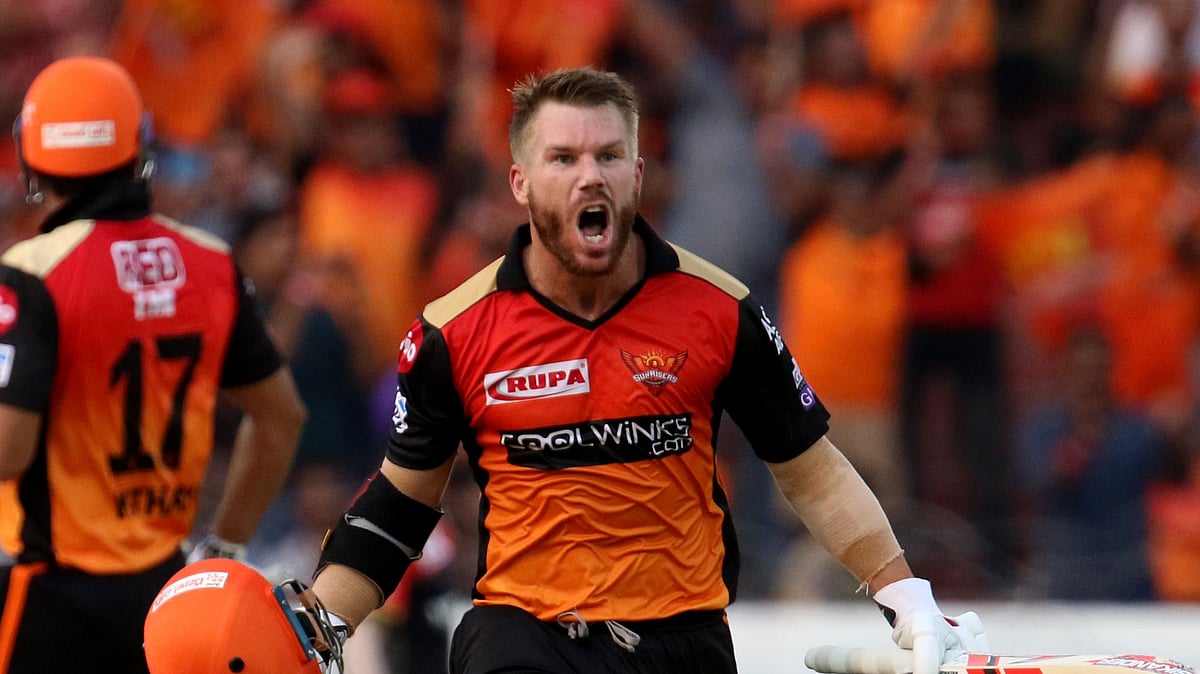 Warner has scored 611 runs for SRH in this season so far.&nbsp;