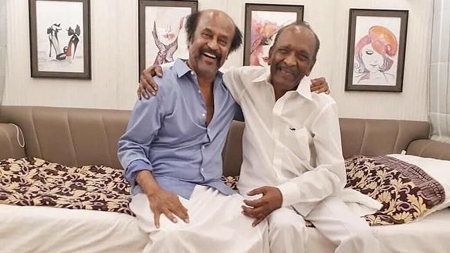 Rajinikanth with J Mahendran.