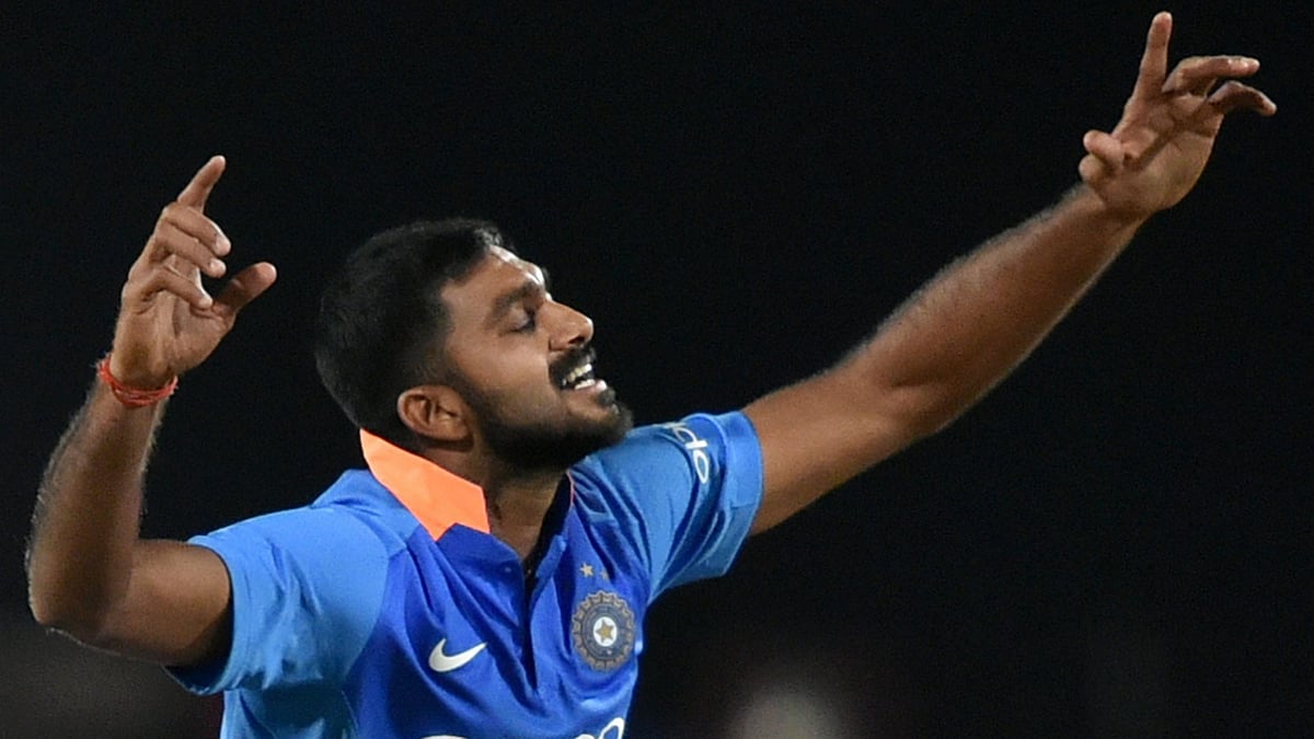 Vijay Shankar made his ODI debut for India earlier this year in January in Australia.