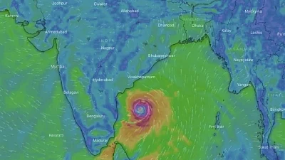 Cyclone Fani. (Photo: IANS/PIB)