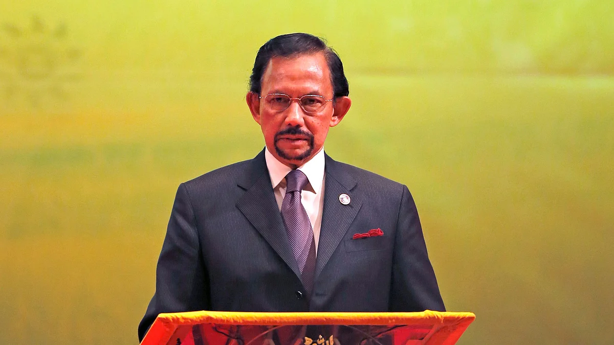 Brunei’s Sultan Hassanal Bolkiah.