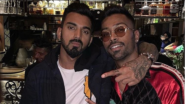 KL Rahul and Hardik Pandya together at the former’s birthday celebration