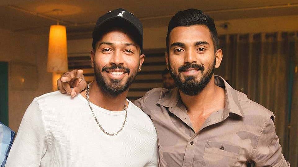 File picture of KL Rahul and Hardik Pandya.