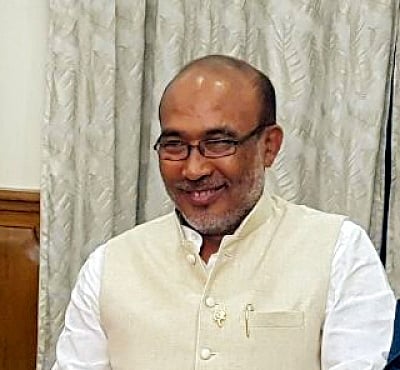 BJP leader Nongthombam Biren Singh. (File Photo: IANS)